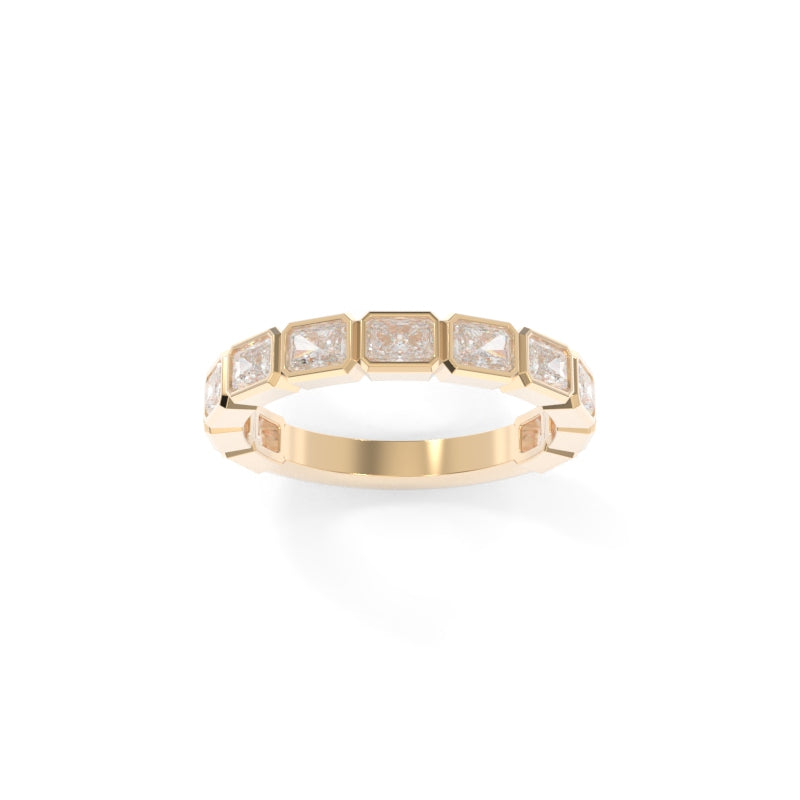 Maya Petite Bezel Band Radiant