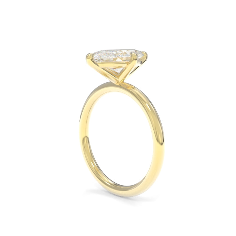 Taylor Modified Solitaire - 1.73ct D VS1 Marquise Lab Grown Diamond