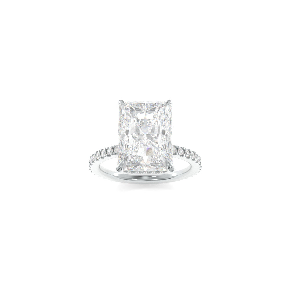 Taylor Ring - 10x8mm Radiant TTG Moissanite