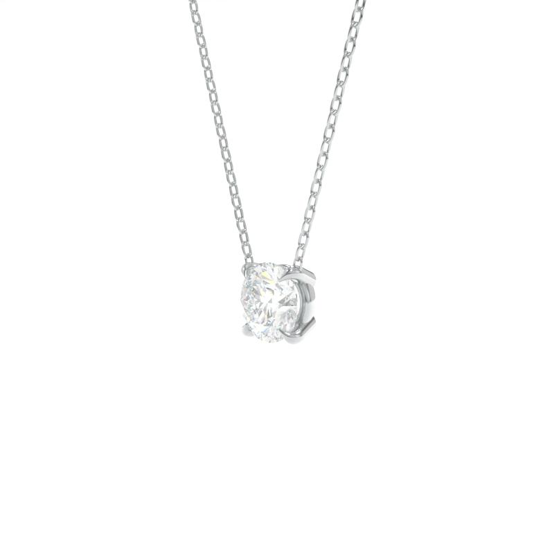 Solitaire Lab-Grown Diamond Necklace | VRAI