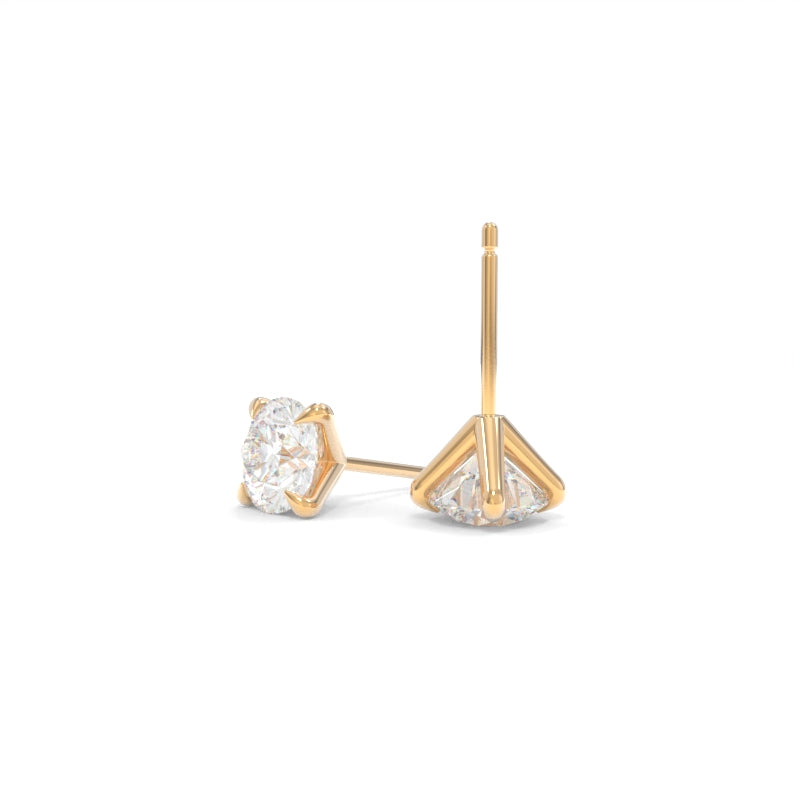 Betsey Johnson Faux Stone Champagne Mismatch Stud Earrings In Silver,gold |  ModeSens